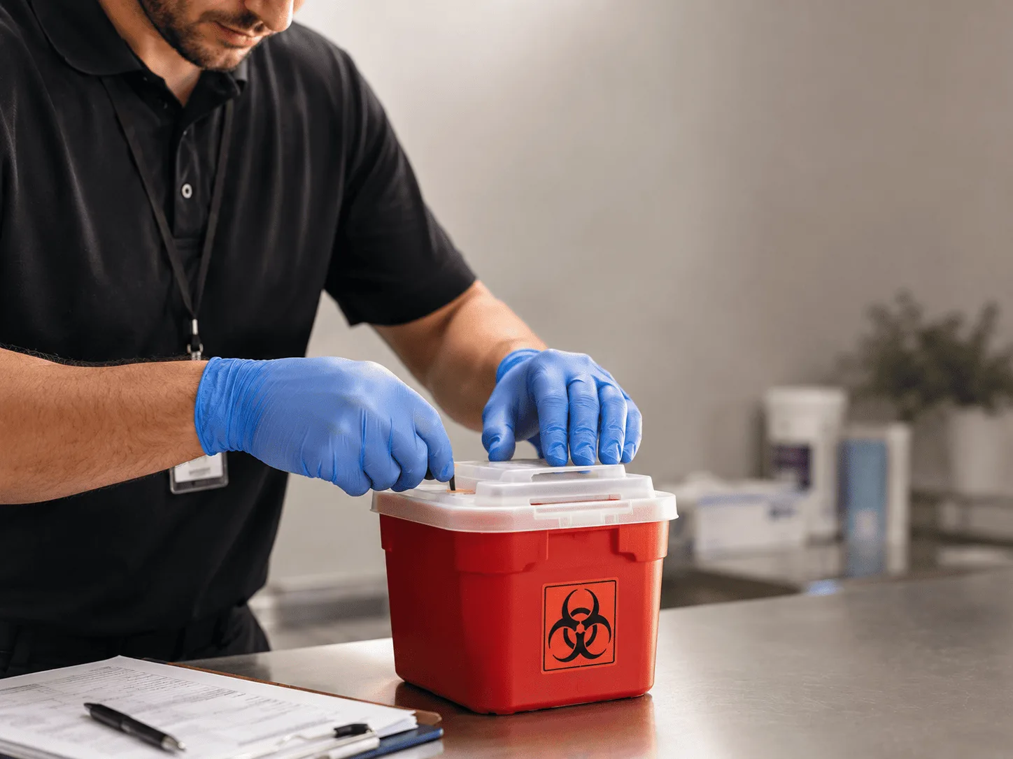 Why choose Sharps Waste Disposal in Rufe, OK